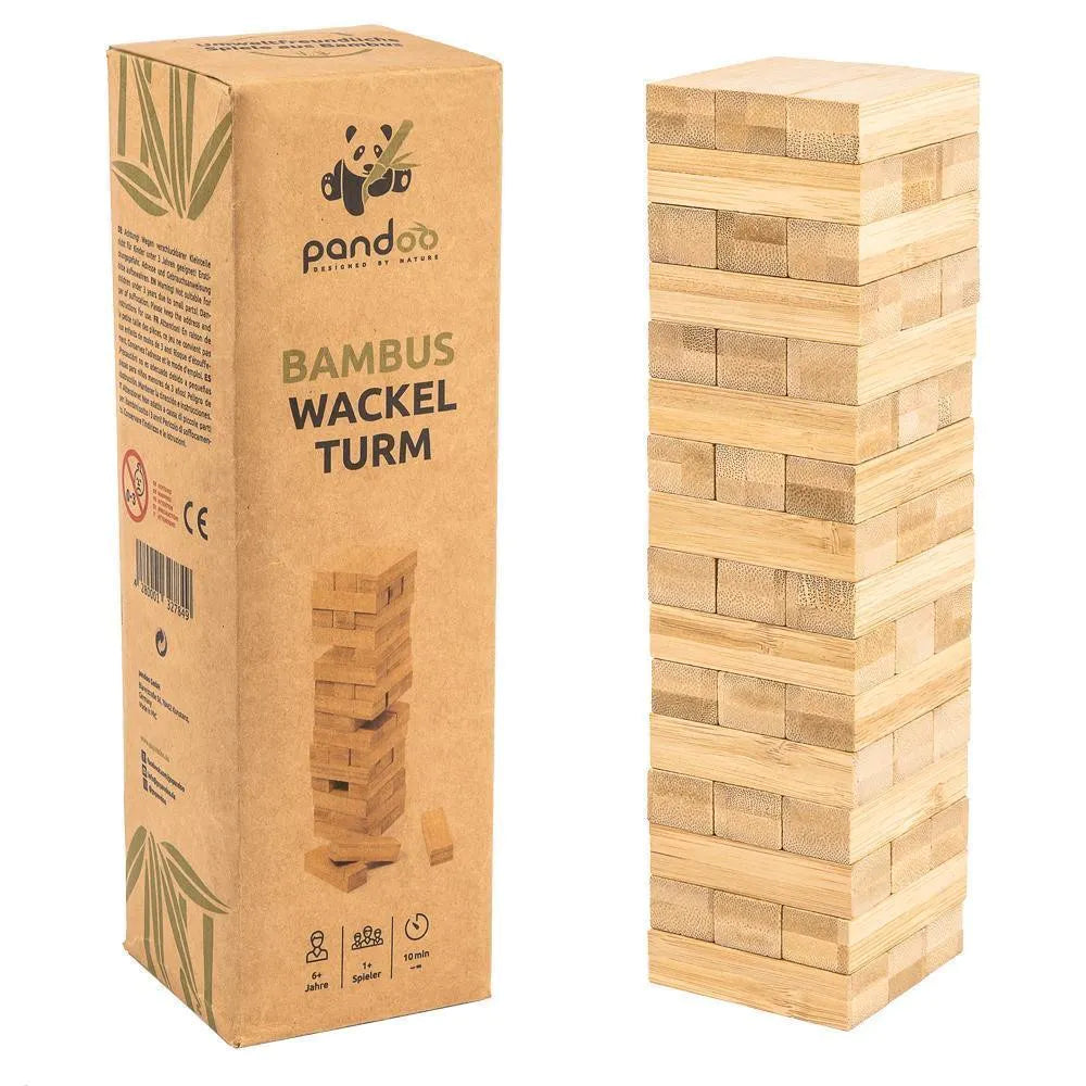 Wackelturm | Spiel aus Bambus